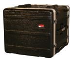 Gator Molded Rack Cases with Power Supply and Wheels Front View